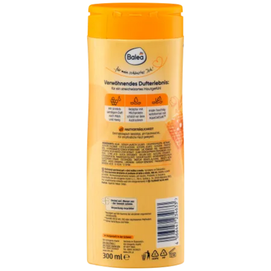 Balea Melk & Honing Douchecrème300 ml