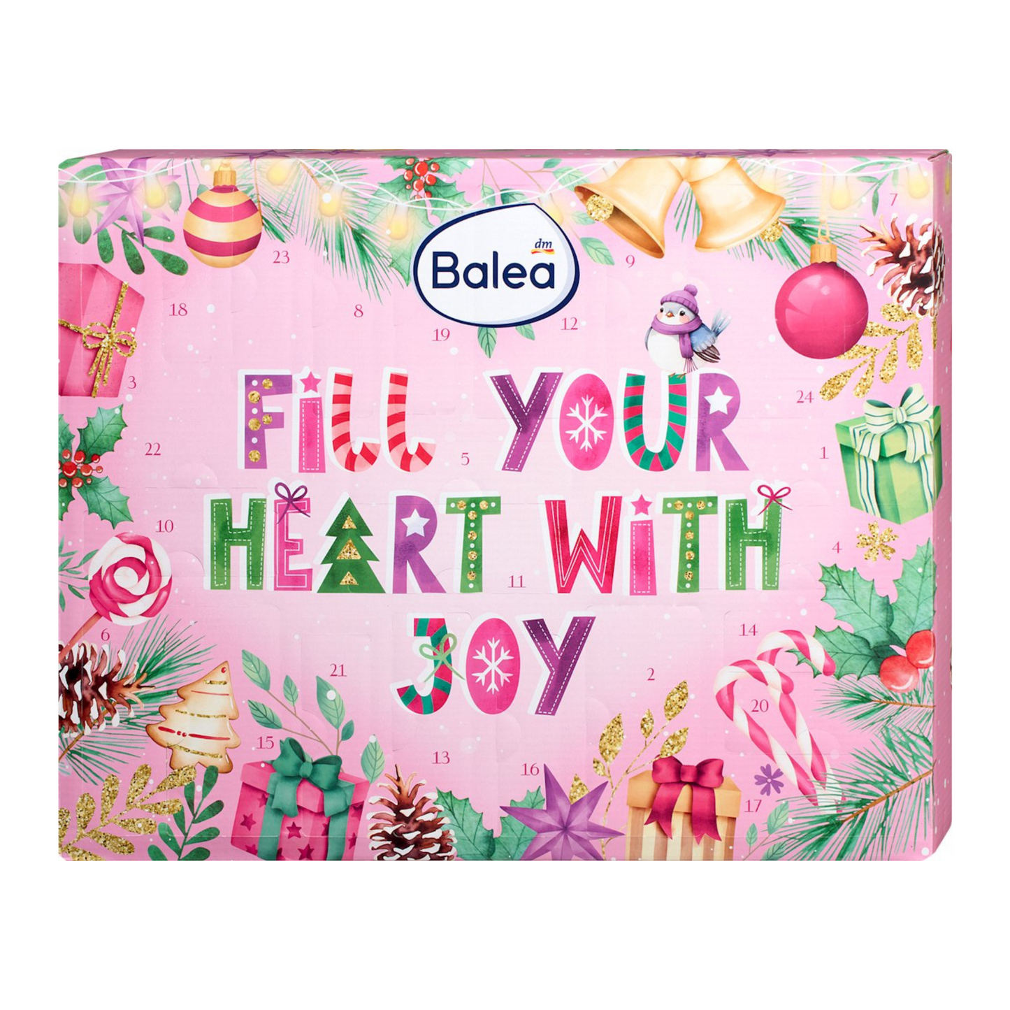 Balea Adventskalender 2025 "Fill Your Heart With Joy"