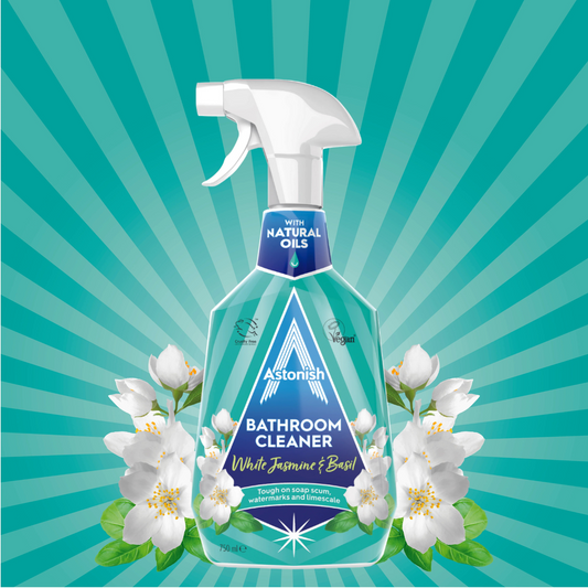 Astonish Bathroom Cleaner White Jasmine & Basil 750 ml