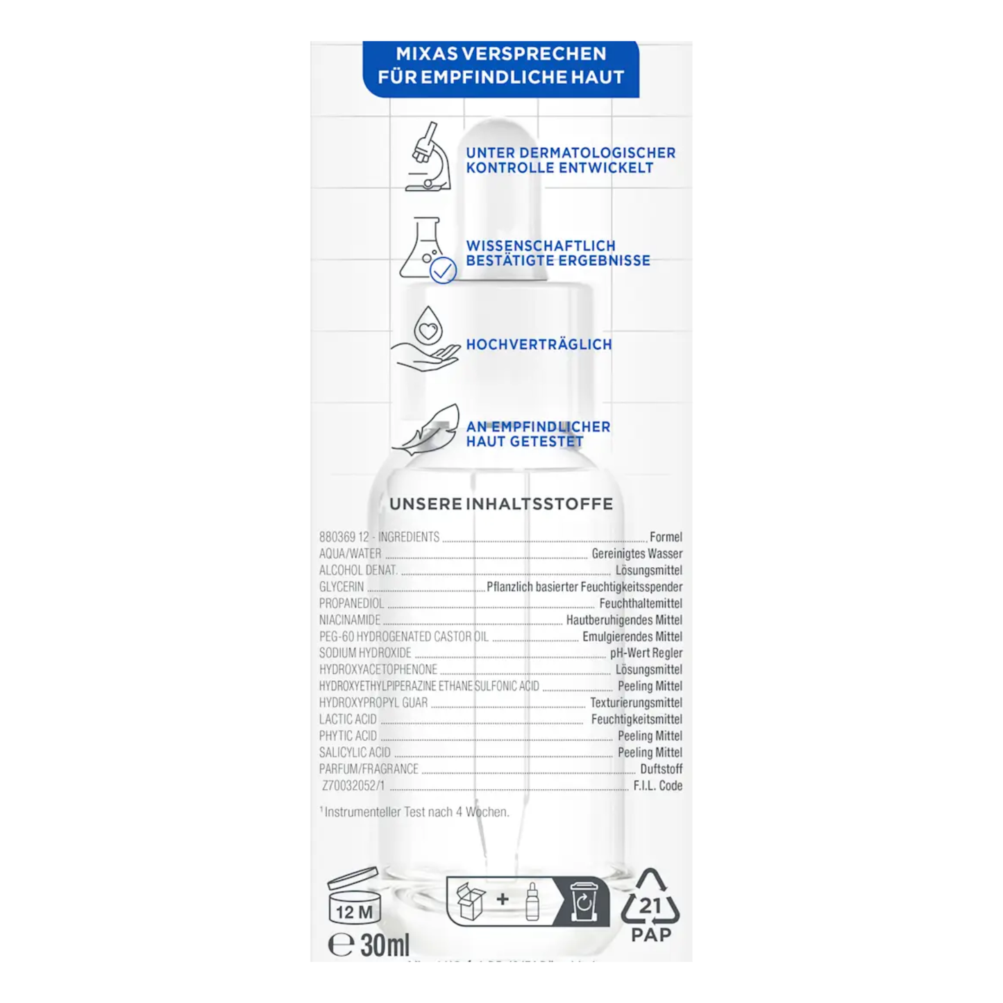 Mixa Anti-Acne Serum, Niacinamide, 30 ml Londynshop
