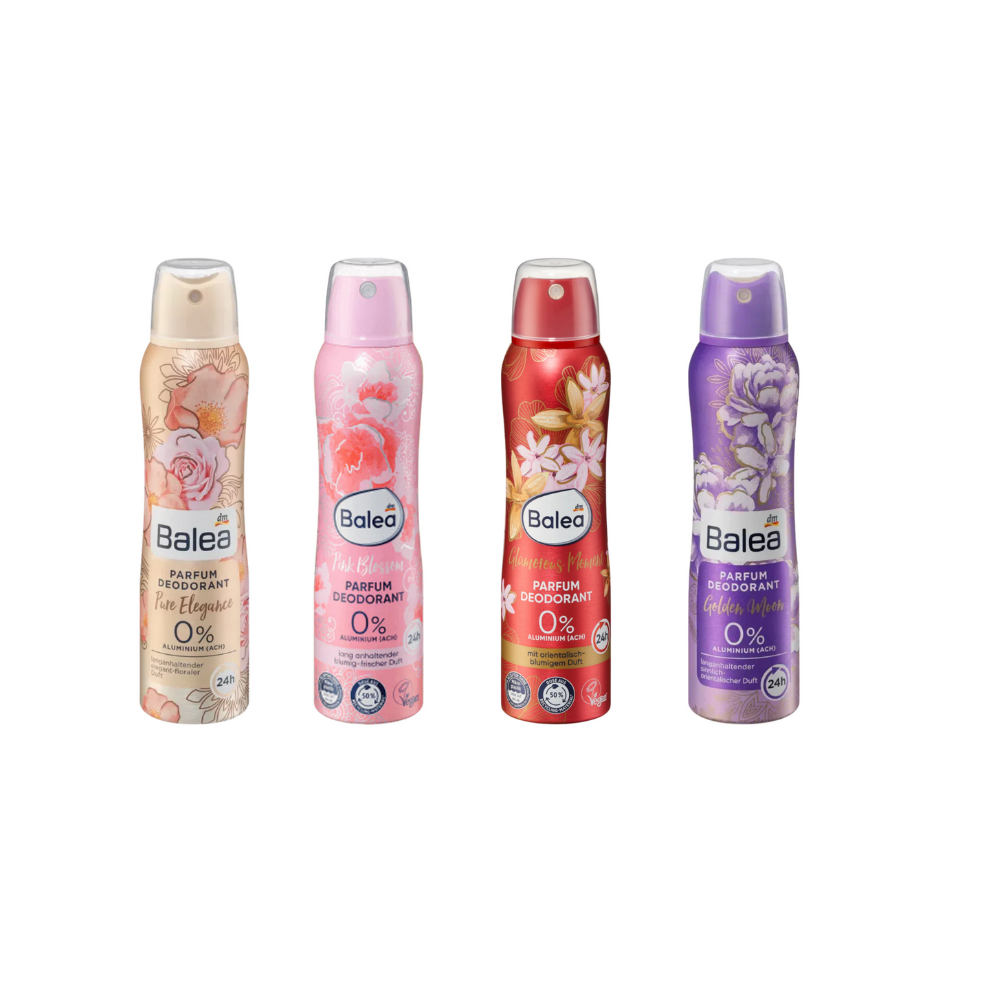 Balea Deodorant - Voordeelpack - 4-Pack (4x 150ml)