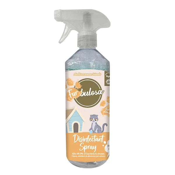 Fabulosa Furbulosa Pet Disinfectant Spray Mediterranean Woods 500 ml
