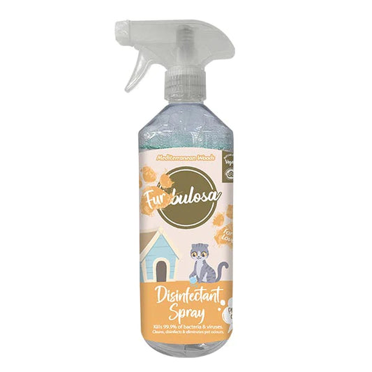 Fabulosa Furbulosa Pet Disinfectant Spray Mediterranean Woods 500 ml
