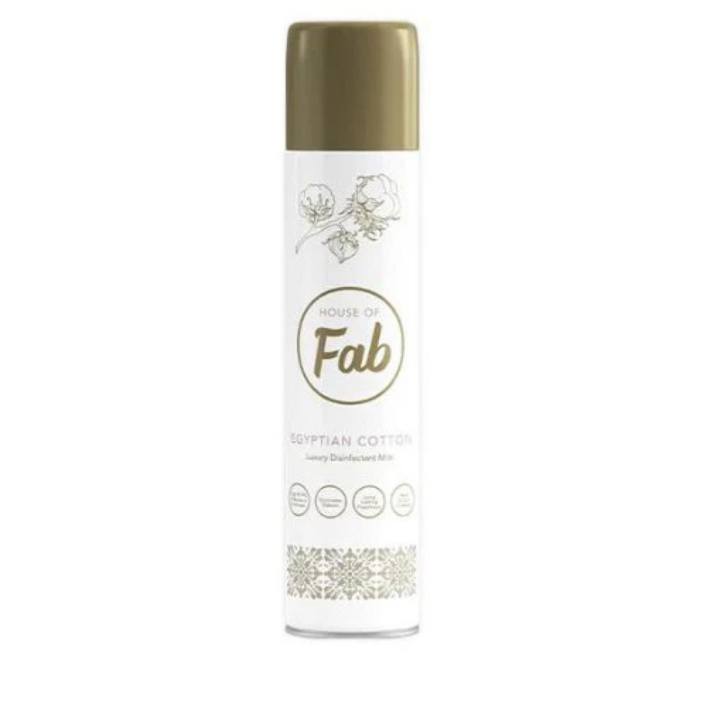 Fabulosa Luxury Disinfectant Mist – Egyptian Cotton 300 ml