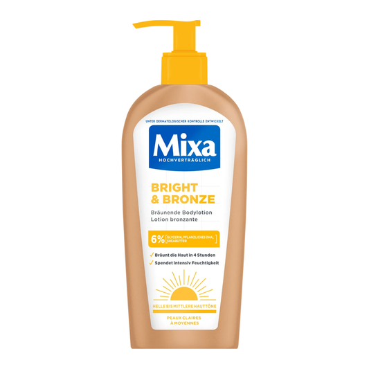 Mixa Bodylotion Bright & Bronze, 250 ml