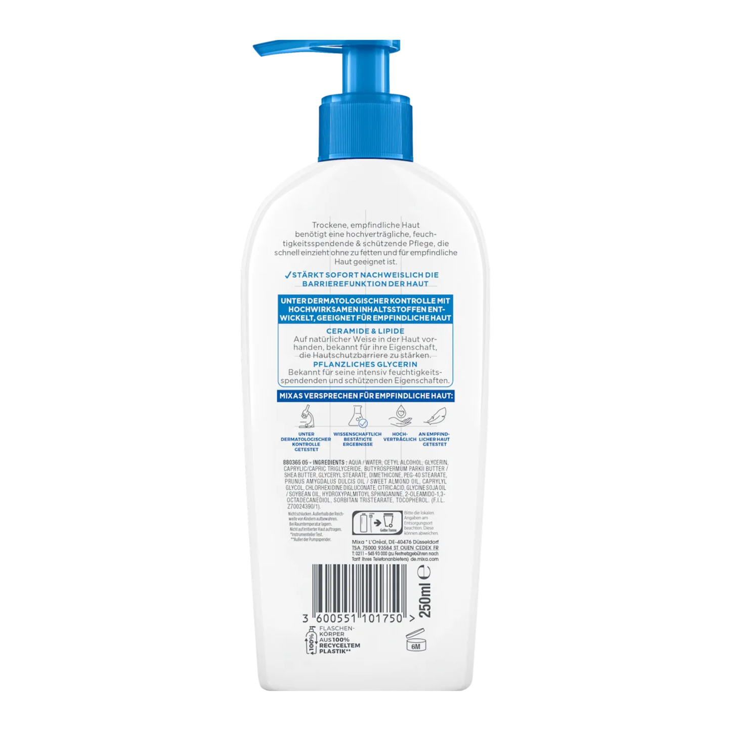 Mixa Ceramide Protect Hydraterende Bodylotion 250 ml Londynshop