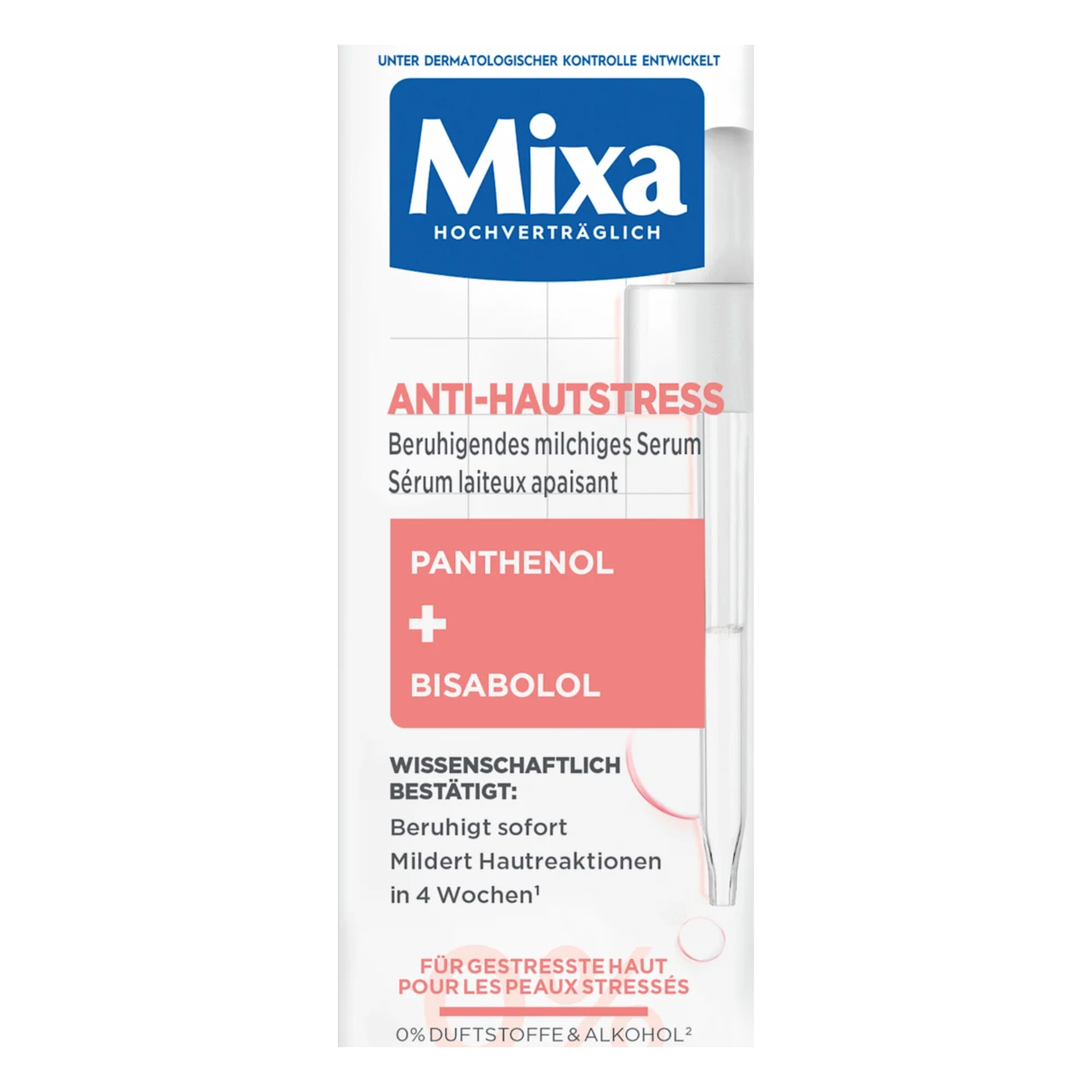 Mixa Anti-huidstressserum, 30 ml