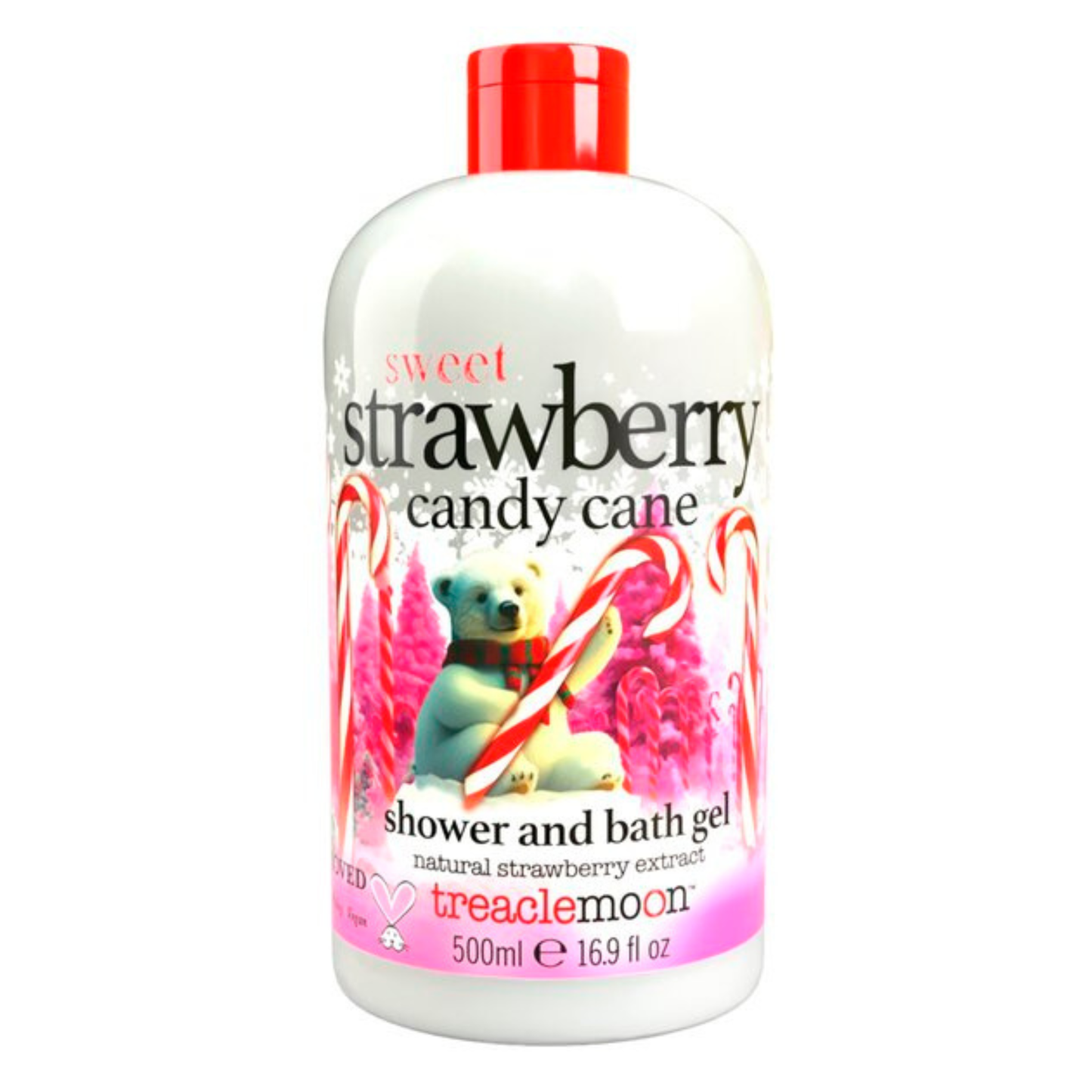 Treaclemoon Sweet Strawberry Candy Cane Douchegel 500 ml