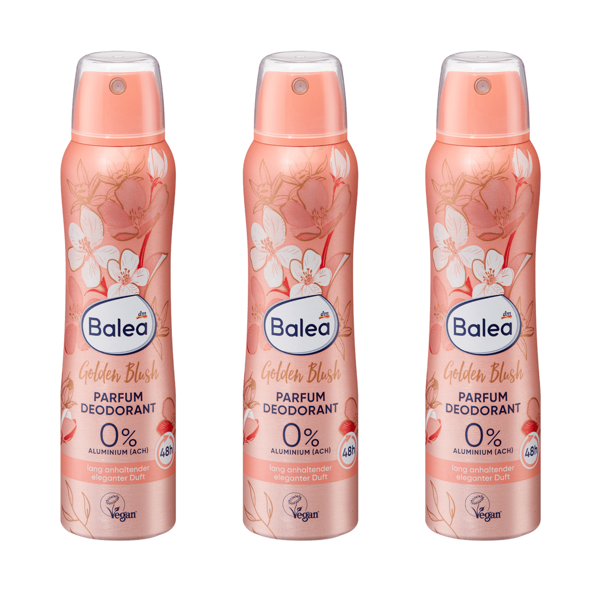 Balea Deodorant Golden Blush Voordeelpack Londynshop