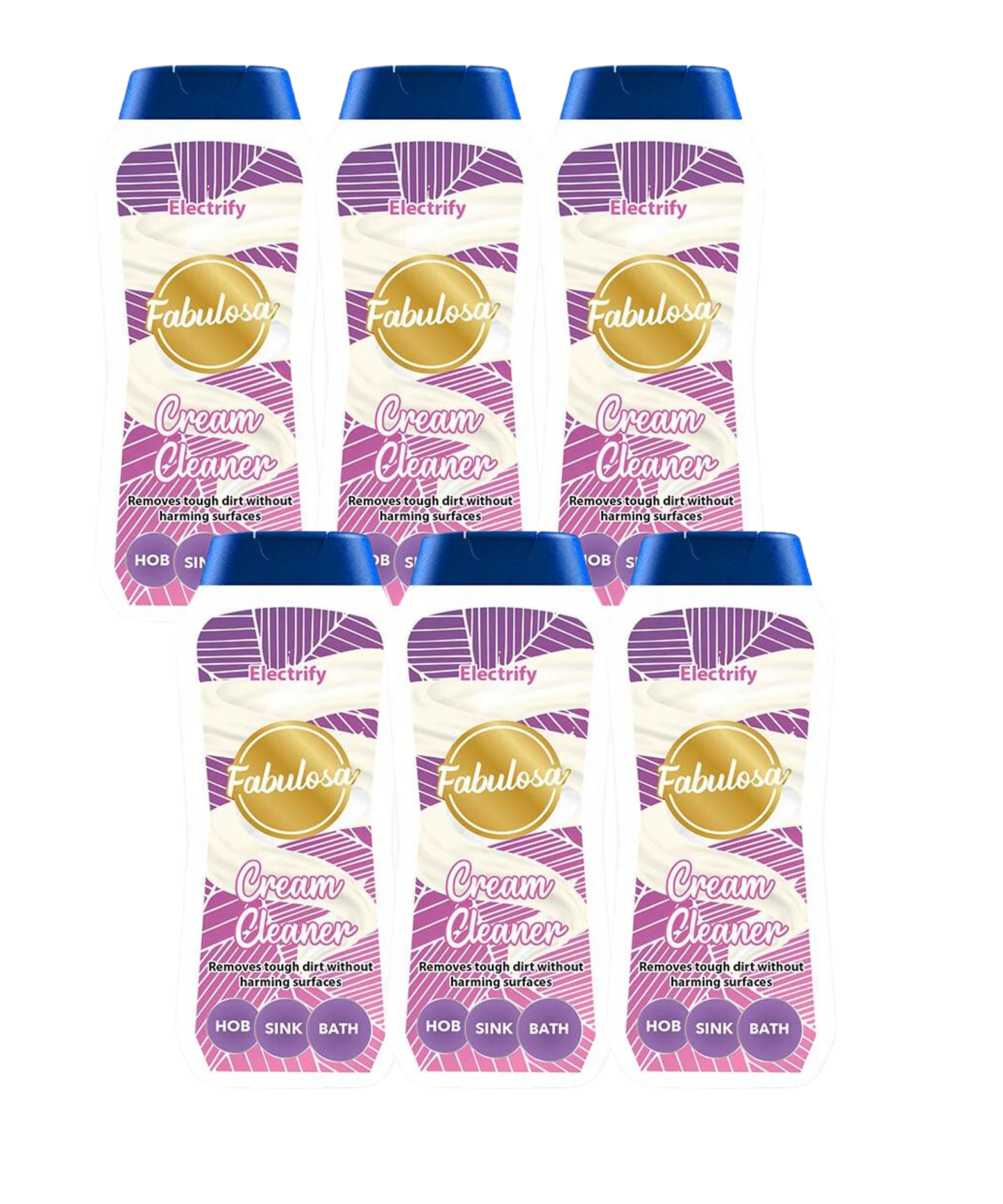 fabulosa electridy cream cleaner 6 pack