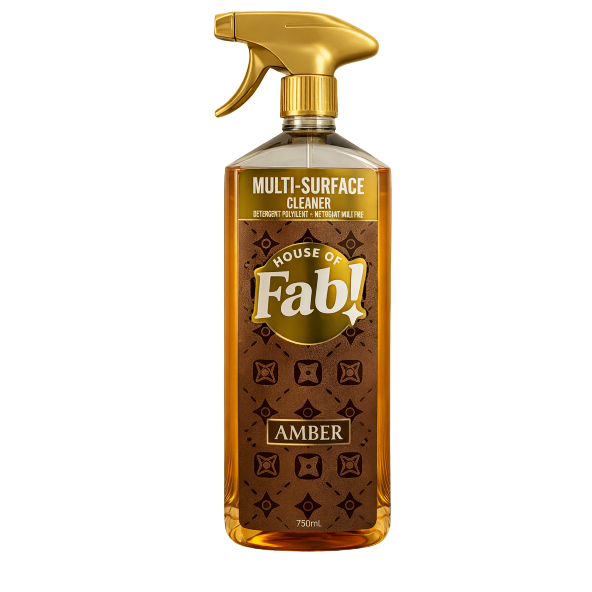 Multi Action Fab House of Fab Multi-Surface Cleaner Amber 750ml | Londynshop
