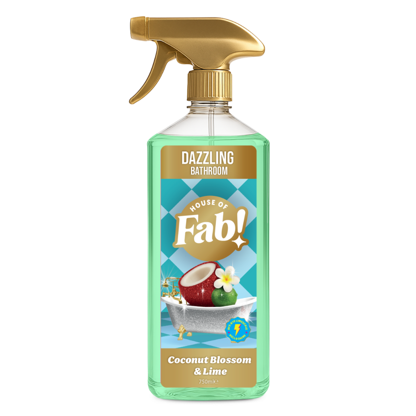 Fabulosa Coconut Blossom & Lime Dazzling Bathroom 750 ml Londynshop