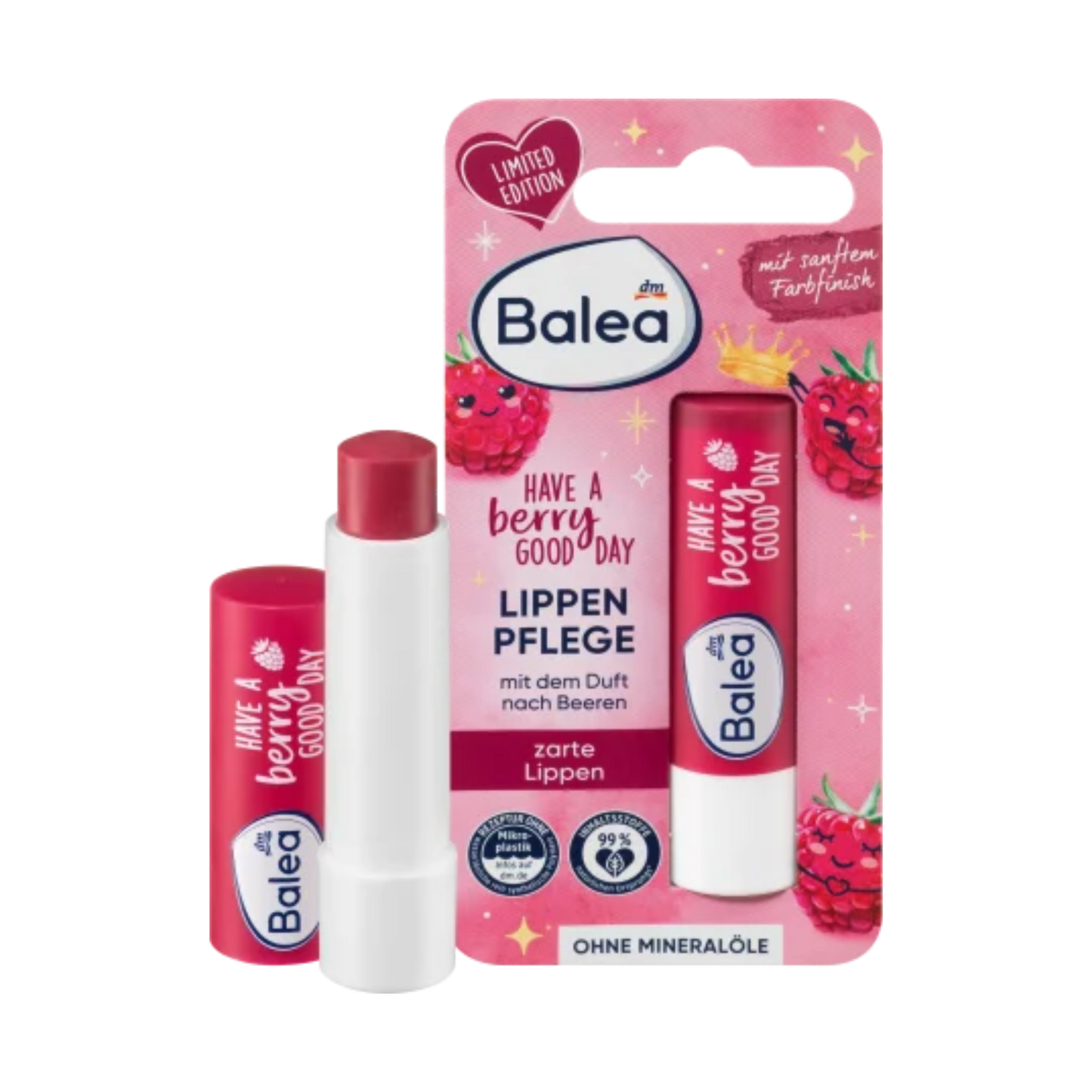 Balea Lippenbalsem Have A Berry Good Day 4,8 g  