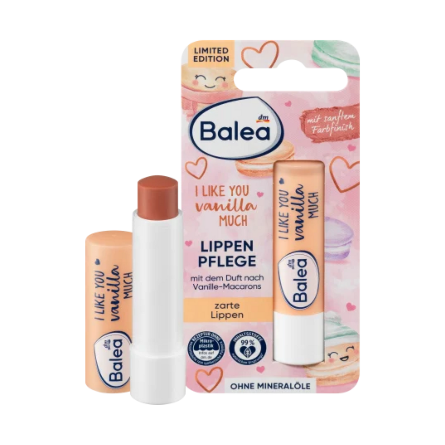 Balea Lippenverzorging I Like You Vanilla Much 4,8 g