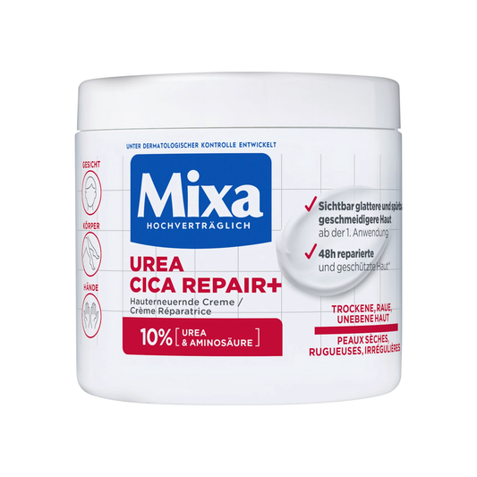 Mixa Urea Cica Repair+ Herstelondersteunende Crème 400 ml


