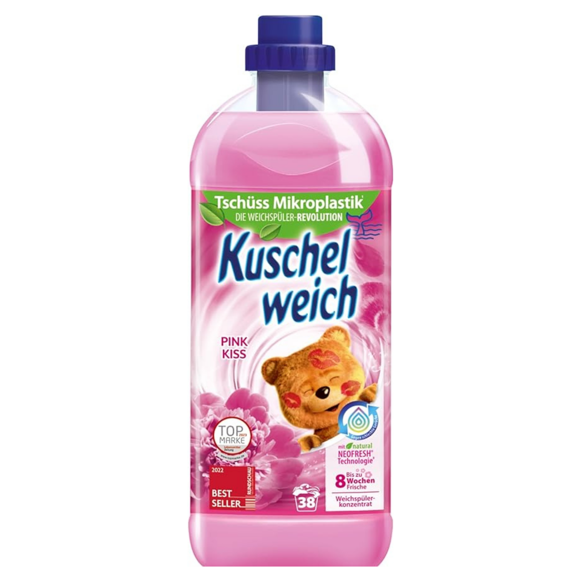 Kuschelweich Wasverzachter Pink Kiss 1 L