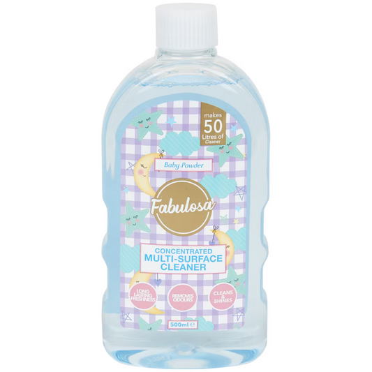 Fabulosa Baby Powder Concentrated Multi-Surface Cleaner 500 ml