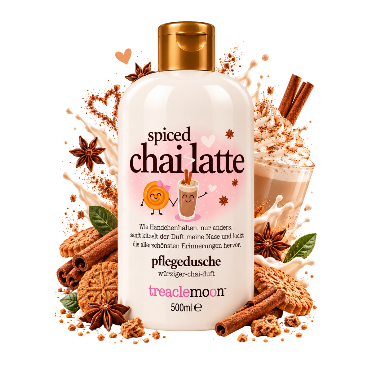 Treaclemoon Chai Latte Douchegel 500 ml Treaclemoon