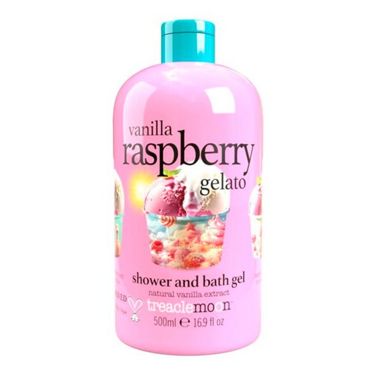 Treaclemoon Vanilla Raspberry Gelato – Shower & Bath Gel 500 ml