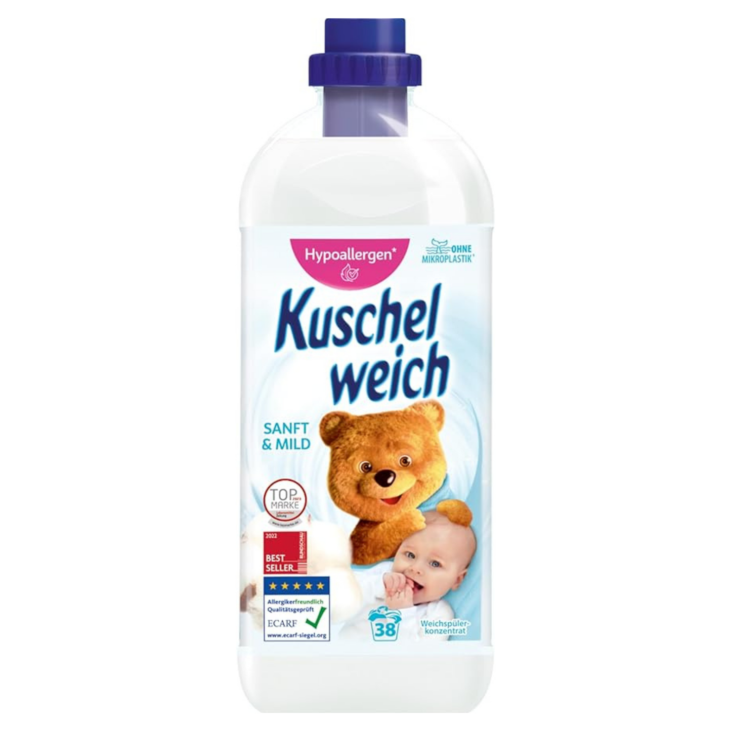 Kuschelweich Wasverzachter Zacht & Mild 1 L