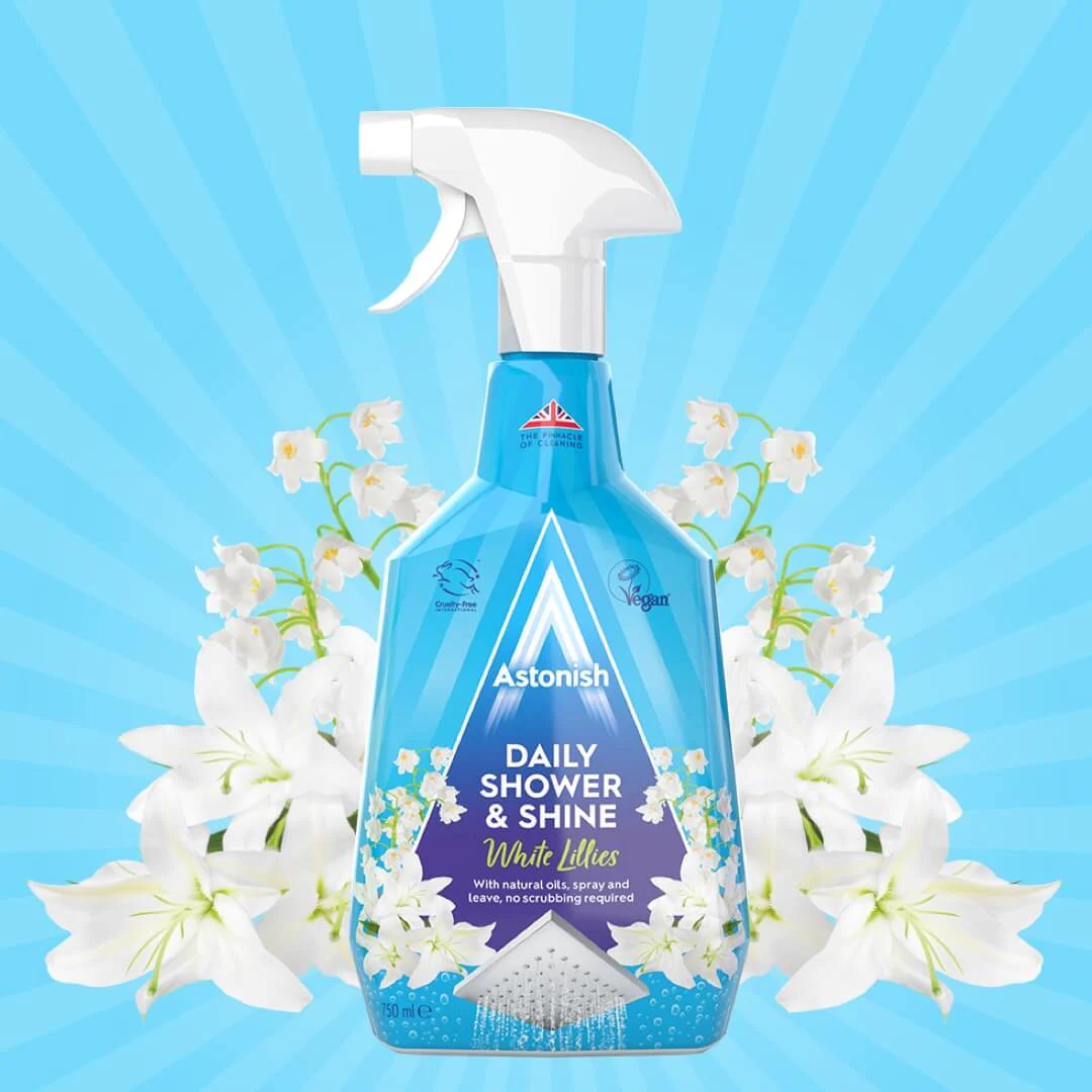 Astonish Daily Showe & Shine White Lillies 750 ml