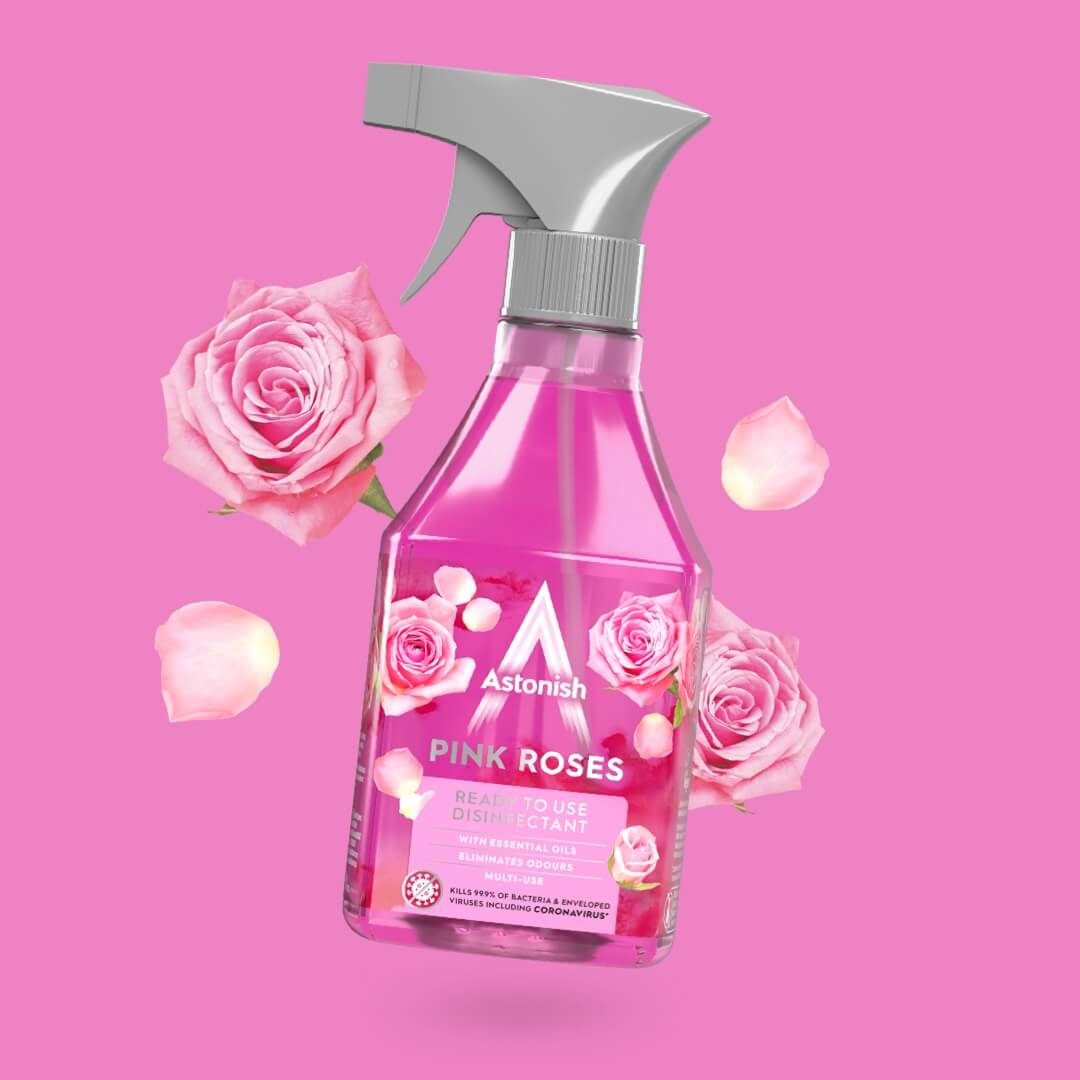 Astonish Pink Roses 550 ml