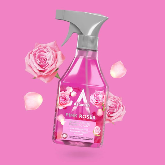 Astonish Pink Roses 550 ml