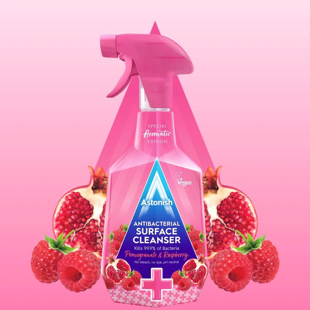 Astonish Antibacterial Surface Cleanser Pomegranate & Raspberry 750 ml