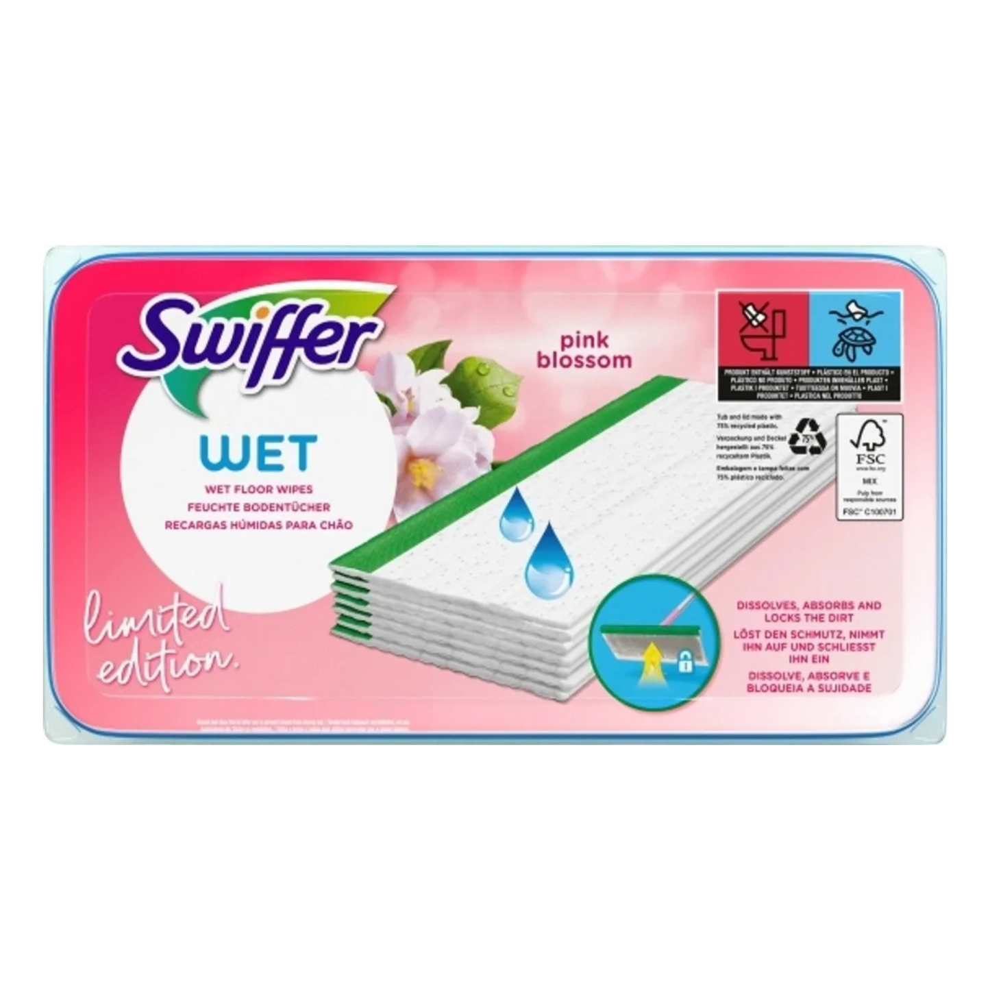 Swiffer Wet Refills Pink Blossom (Limited Edition)