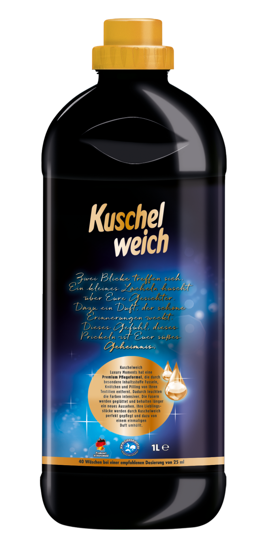 Kuschelweich Wasverzachter Geheim Luxury Moments 1 L