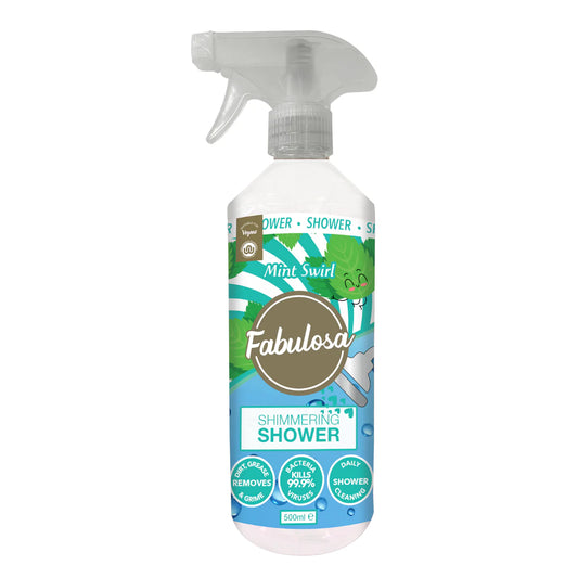 Fabulosa Shimmering Shower mint swirl