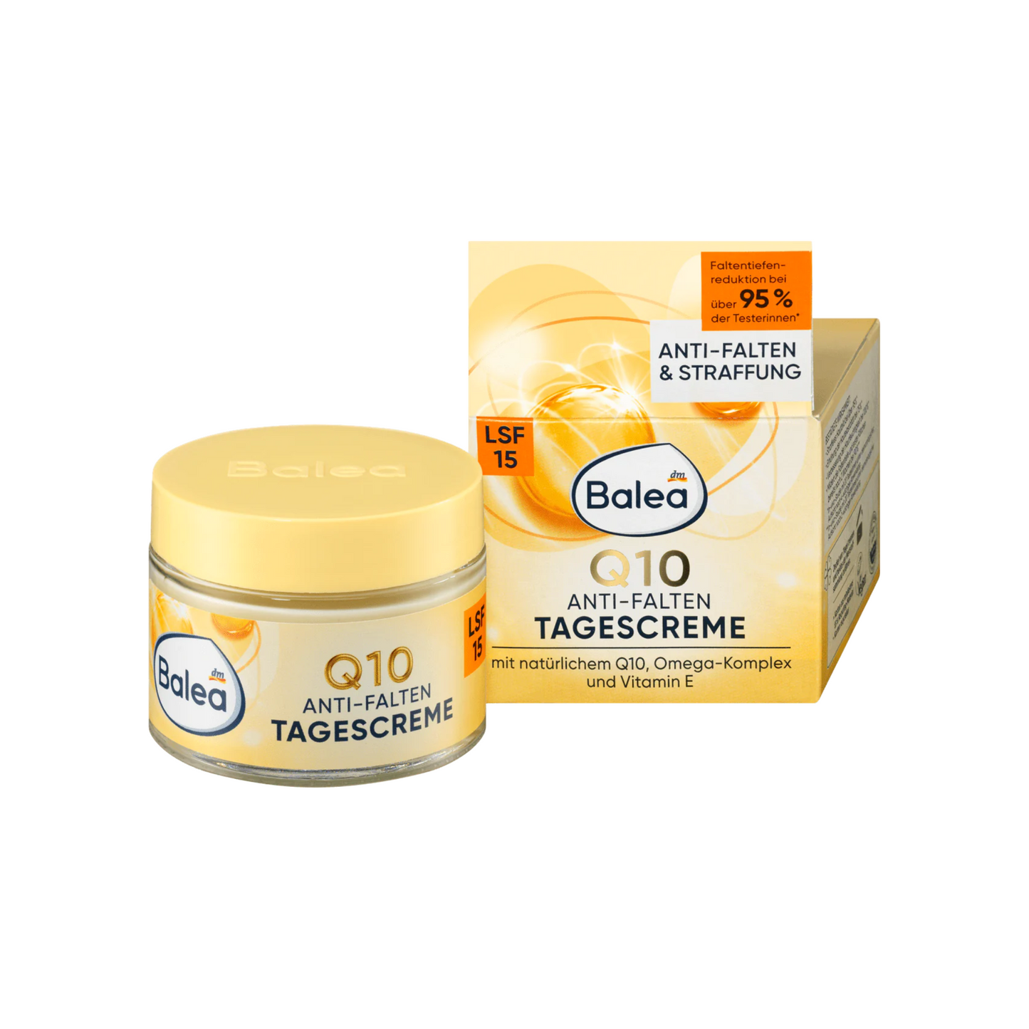 Balea Antirimpel gezichtscrème Q10 SPF 15, 50 ml