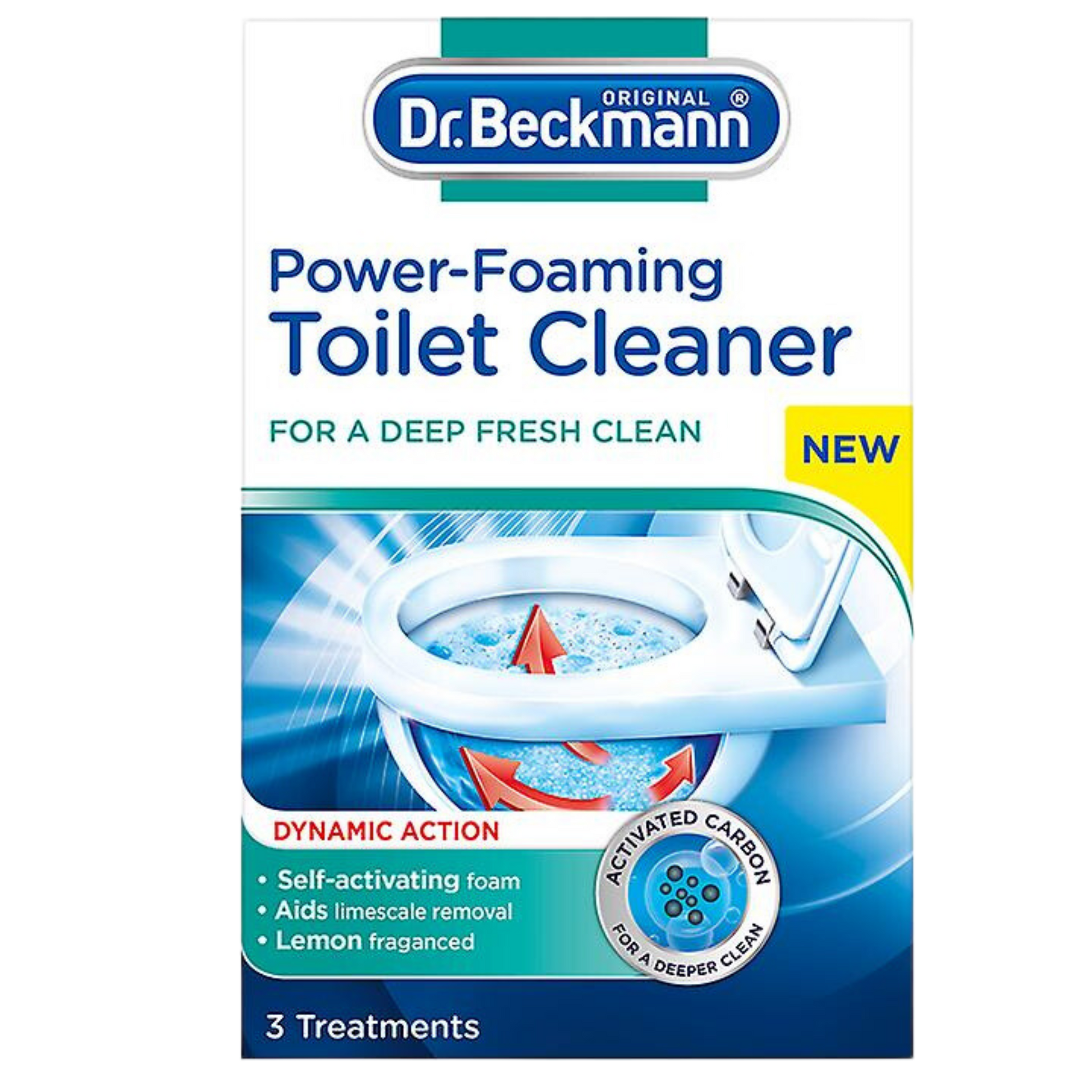 Dr. Beckmann Citrus Geurend Actief Koolstof Toiletschuim 300 g