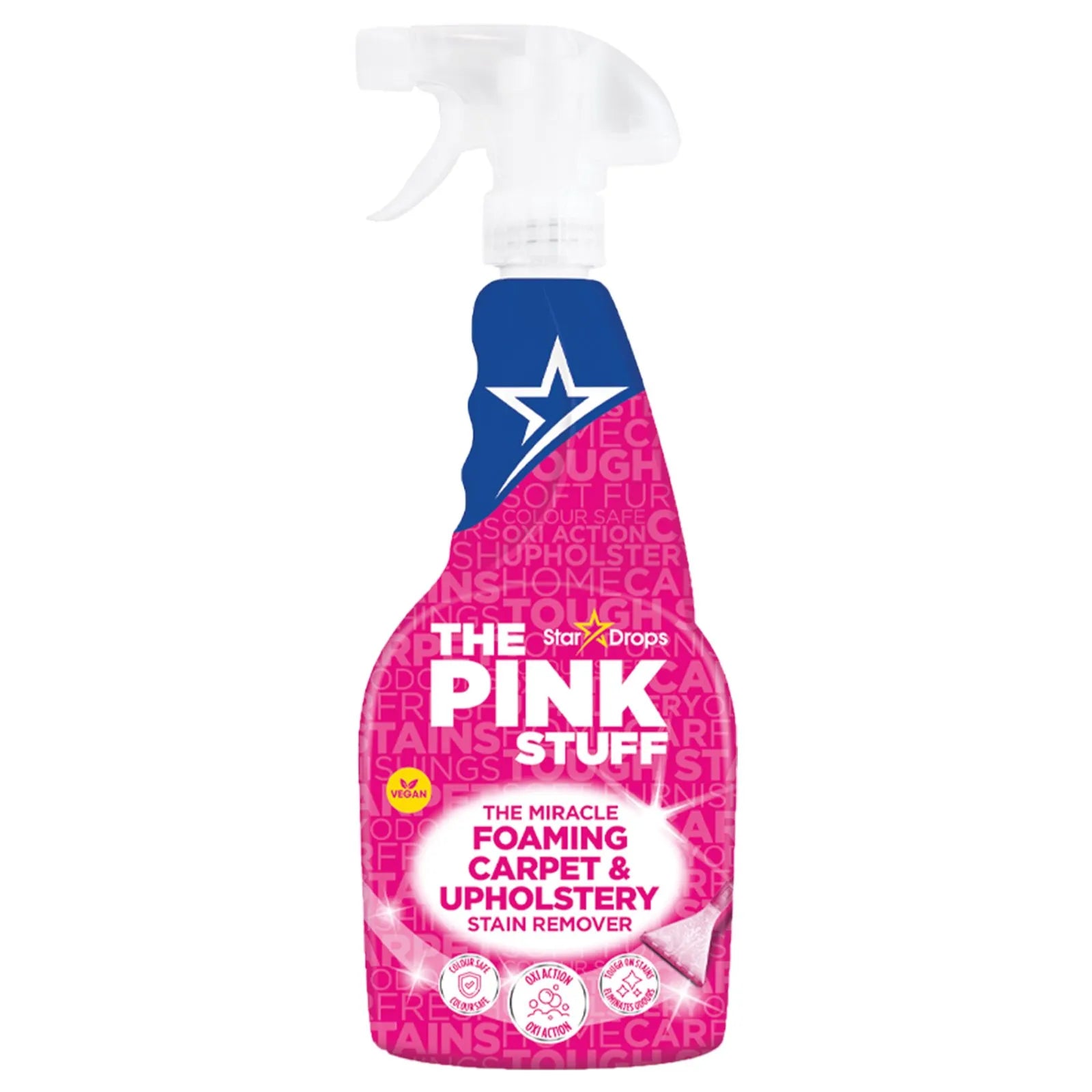 The Pink Stuff Foaming Carpet & Upholstery Stain Remover Spray 500 ml