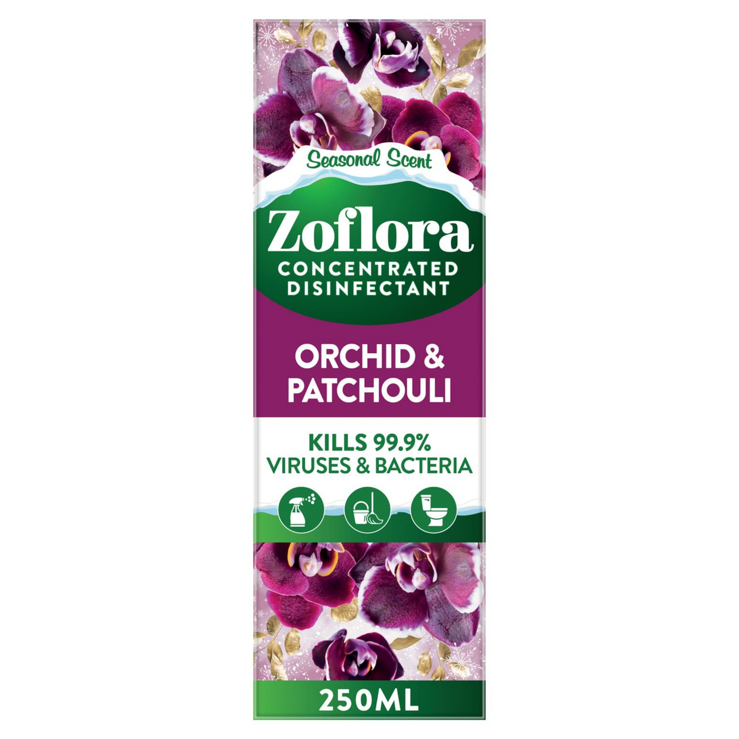 Zoflora Orchid & Patchouli Concentrated Disinfectant 250ml