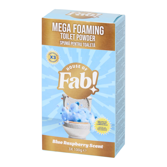 Fabulosa Schuimende Toiletreiniger Blue Raspberry (3 Stuks)