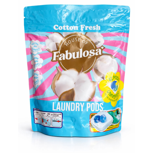 House Of Fab Laundry Pods Cotton Fresh 42- Pods