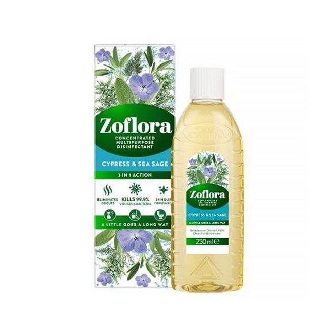 Zoflora disinfectant Cypress Sea Sage 250 ml